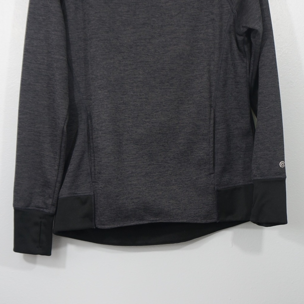 Champion Gray Hoodie No Strings Pullover - image 2